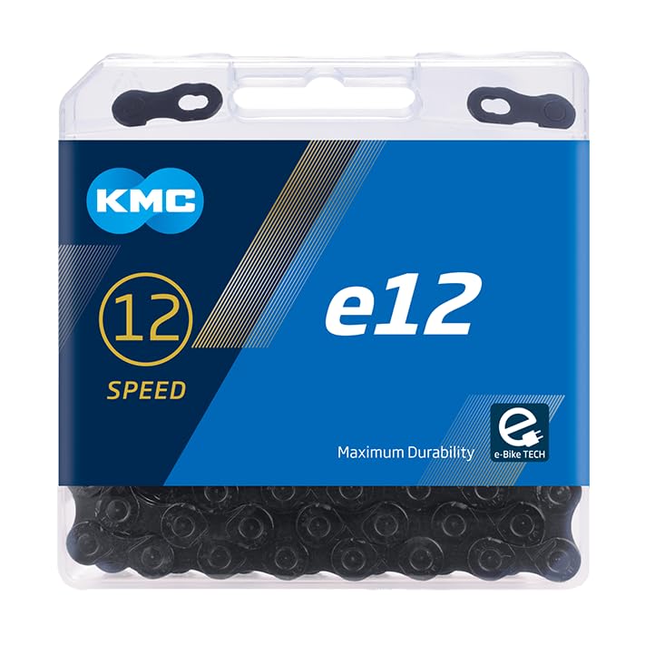 KMC CAD. E12 TI-N E-Bike 1/2x11/128 130ESL.12V Black